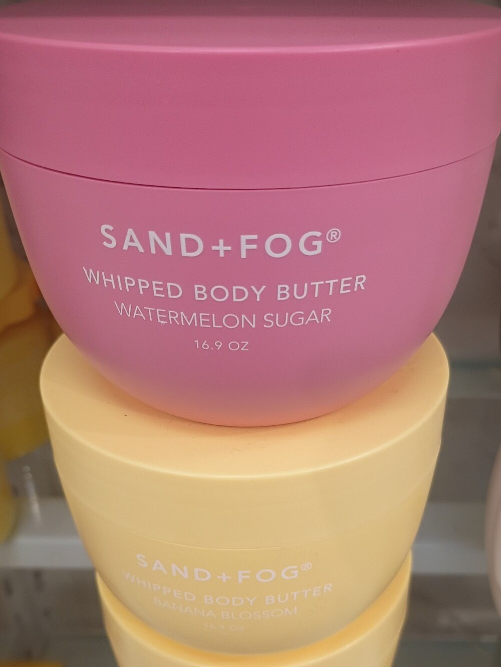 SAND+FOG Whipped Body Butter - Watermelon Sugar & Banana Cream (2)